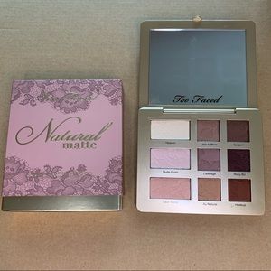 BRANDNEW Too Faced Natural Matte Eyeshadow Palette